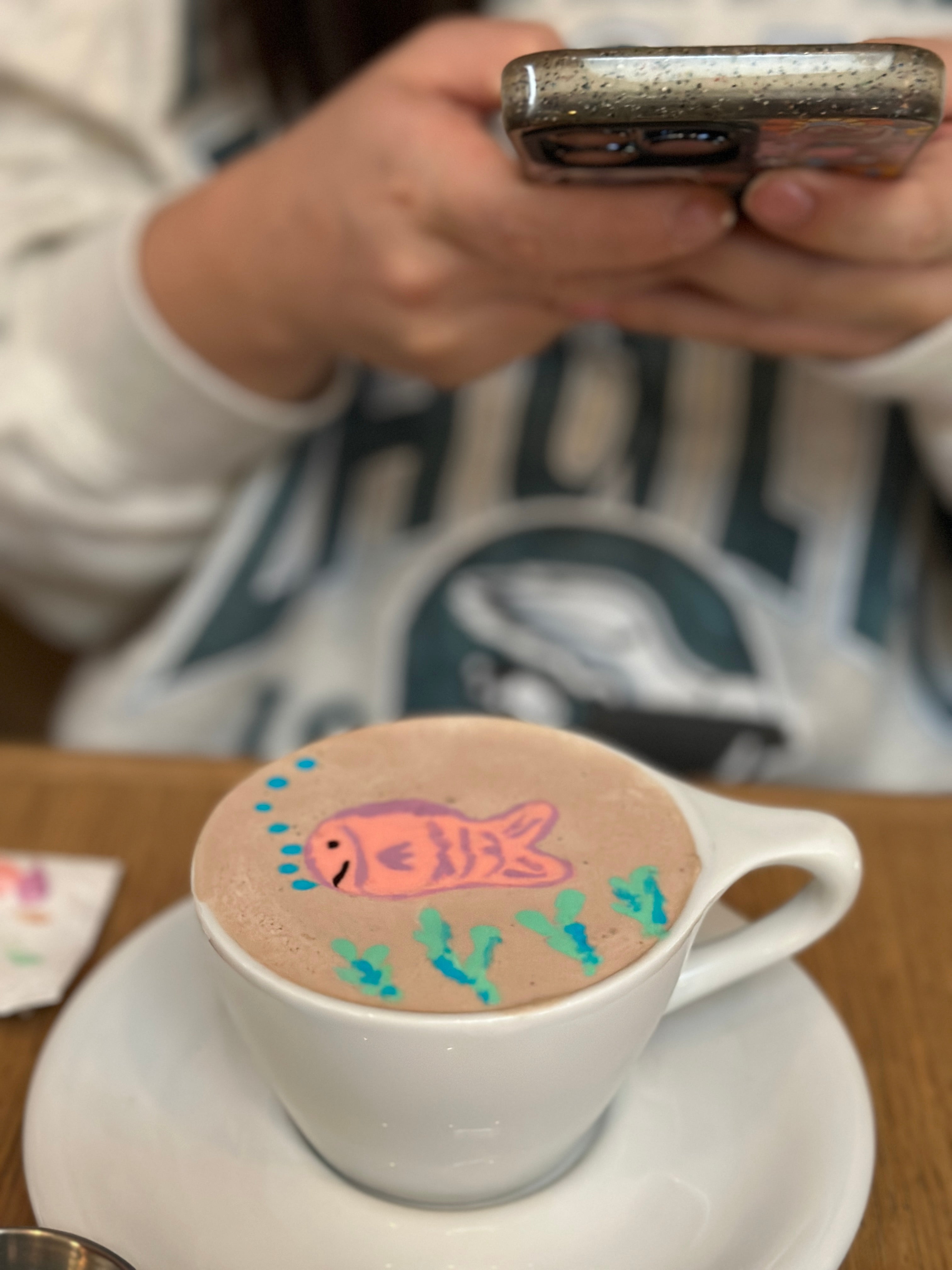 Cream Art and Sip. (Wine)