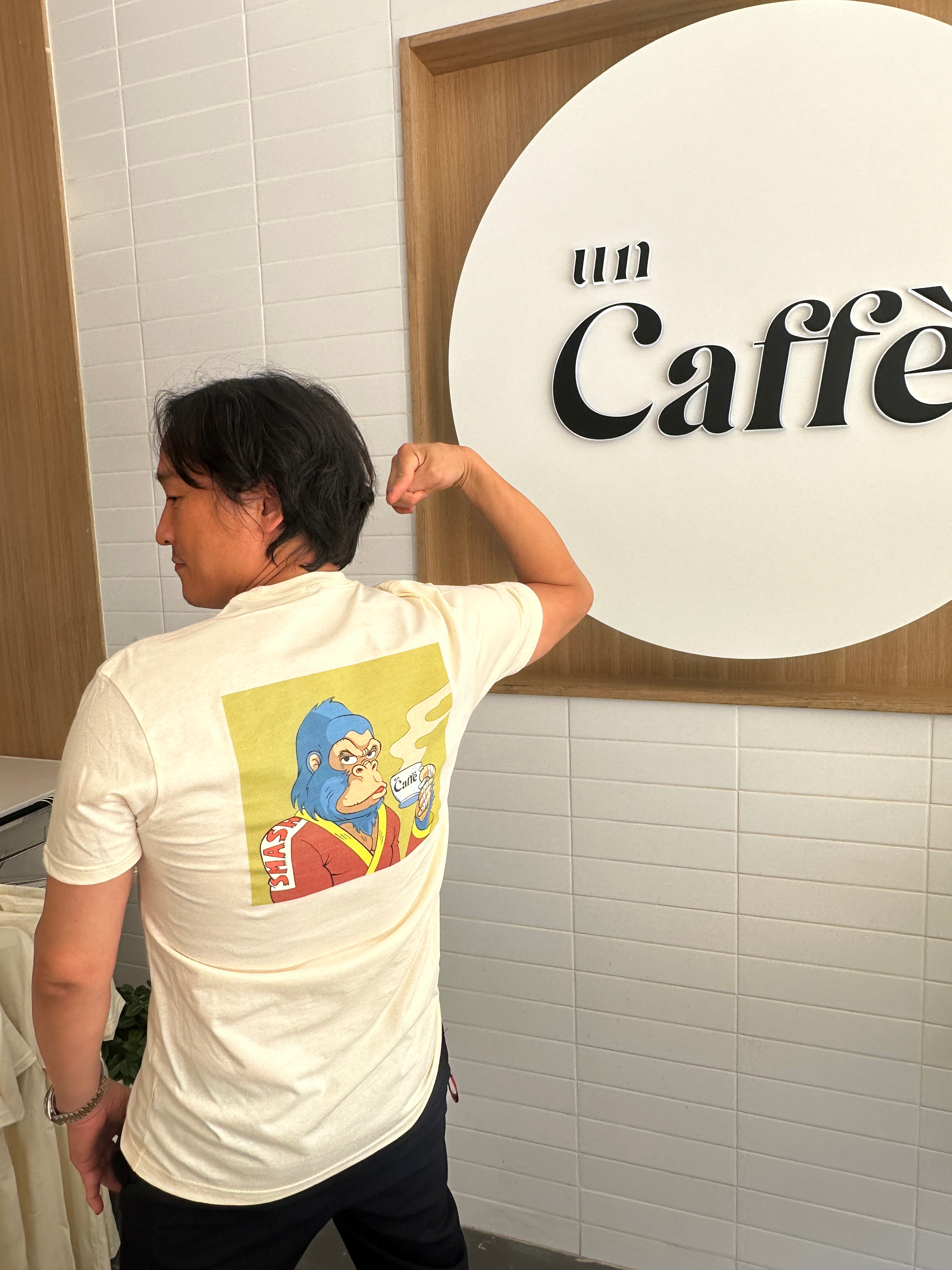 Un Caffe Signature Gorilla short sleeves T-Shirts, Jiujitsu Version - Un Caffè