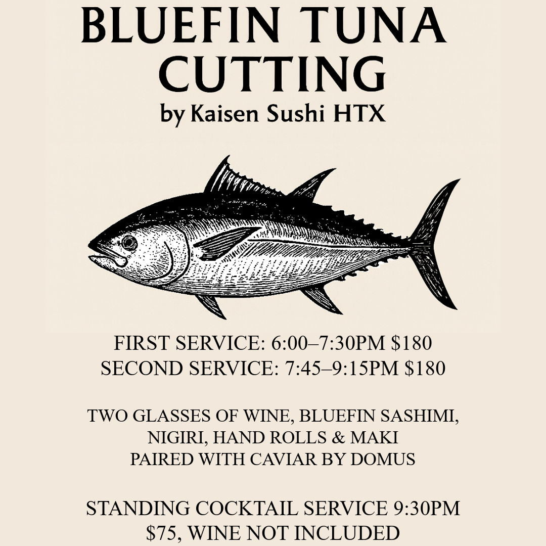 BLUEFIN TUNA CUTTING by Kaisen Sushi HTX - 29 Oct 2025